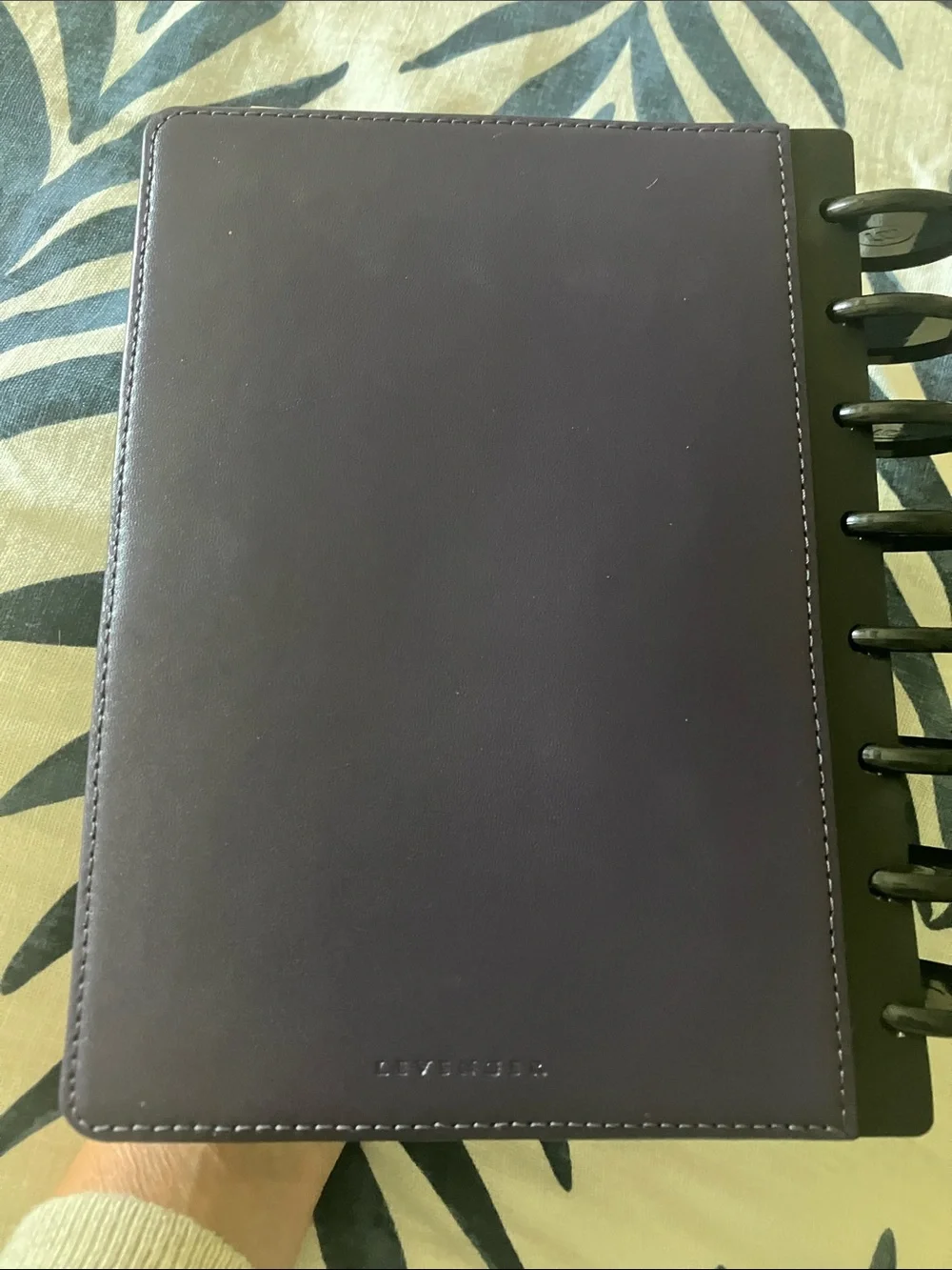 Levenger Circa Leather Planner Cover and refills in Junior Size